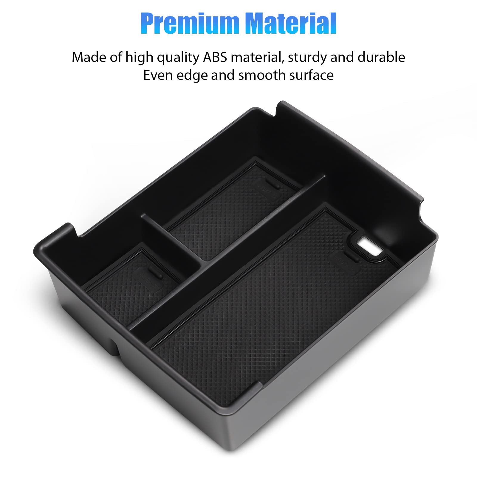 Octomo Center Console Organizer Compatible with Ford Maverick 2022 2023 Accessories, Armrest Storage Box Insert Tray Secondary Interior Accessories