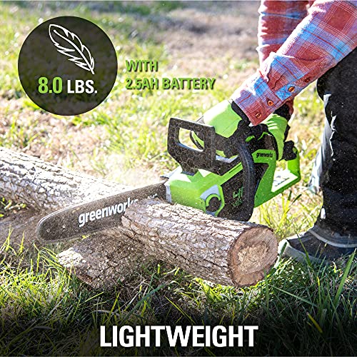 Greenworks 40V 14" Chainsaw, Tool Only