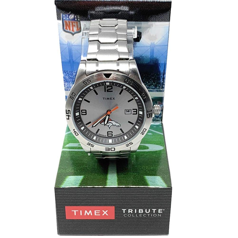 Timex Tribute Men's Collegiate Citation 42mm Watch – Navy Midshipmen with Stainless Steel Expansion Band