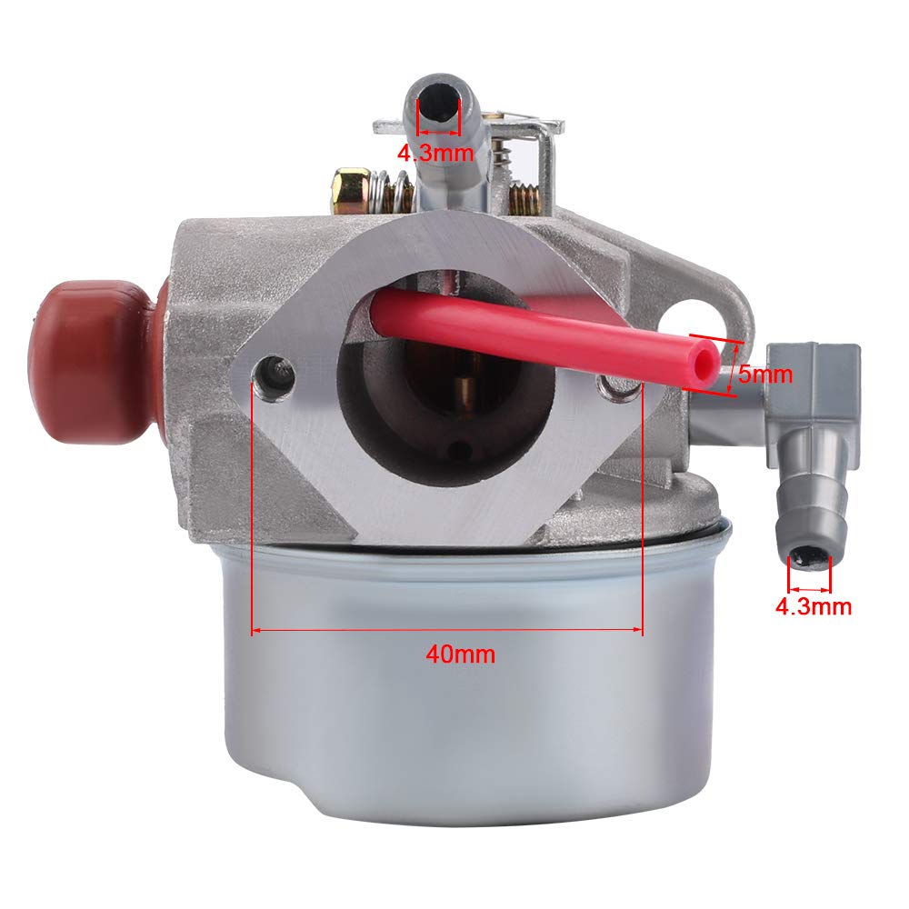 640350 640271 640303 Carburetor for Tecumseh Toro 6.5hp 6.75 hp LEV100 LV195EA LV195XA 20016 20017 20018 22 Recycler Lawn Mower