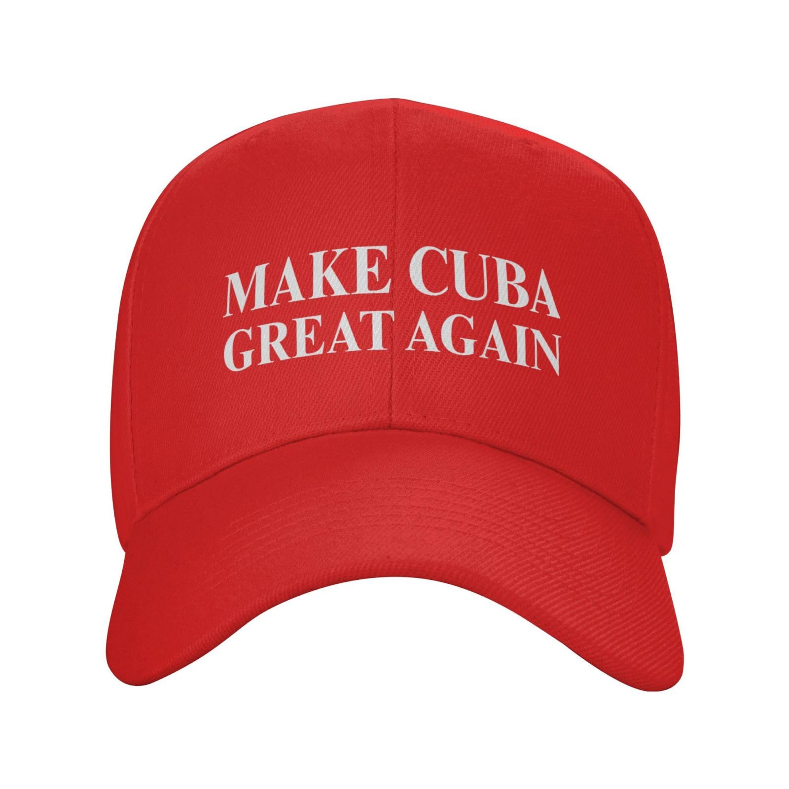 Make Cuba Great Again Sandwich Hat Baseball Cap Red