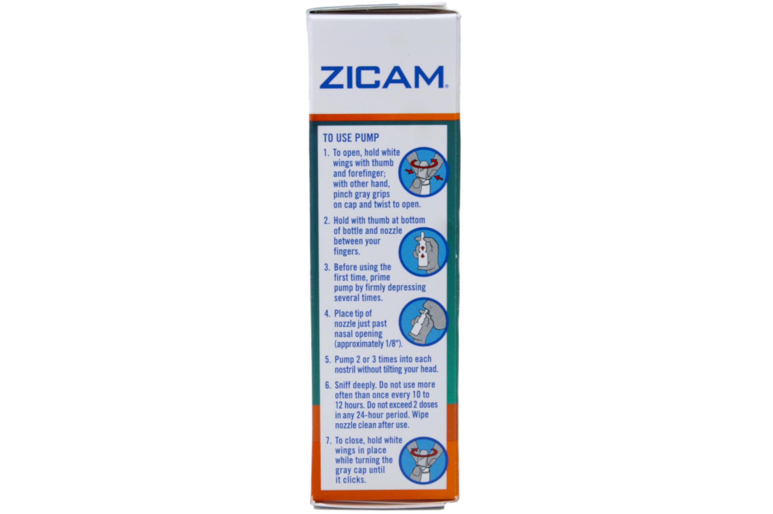 Zicam Intense Sinus Relief, Cooling Menthol & Eucalyptus Pump 0.5 fl oz (Quantity of 3)