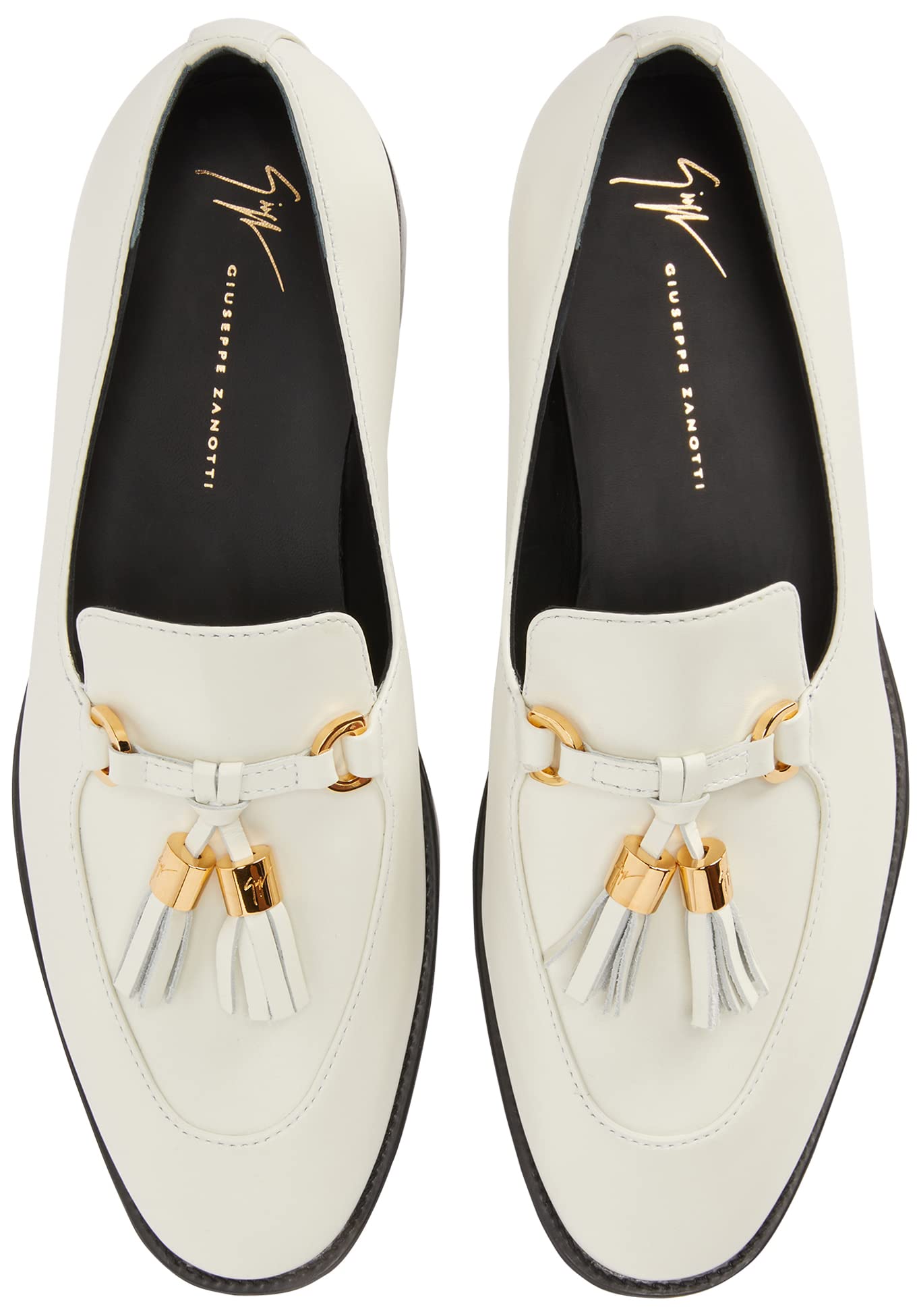 Giuseppe Zanotti, Zenobe Loafers, 9, White