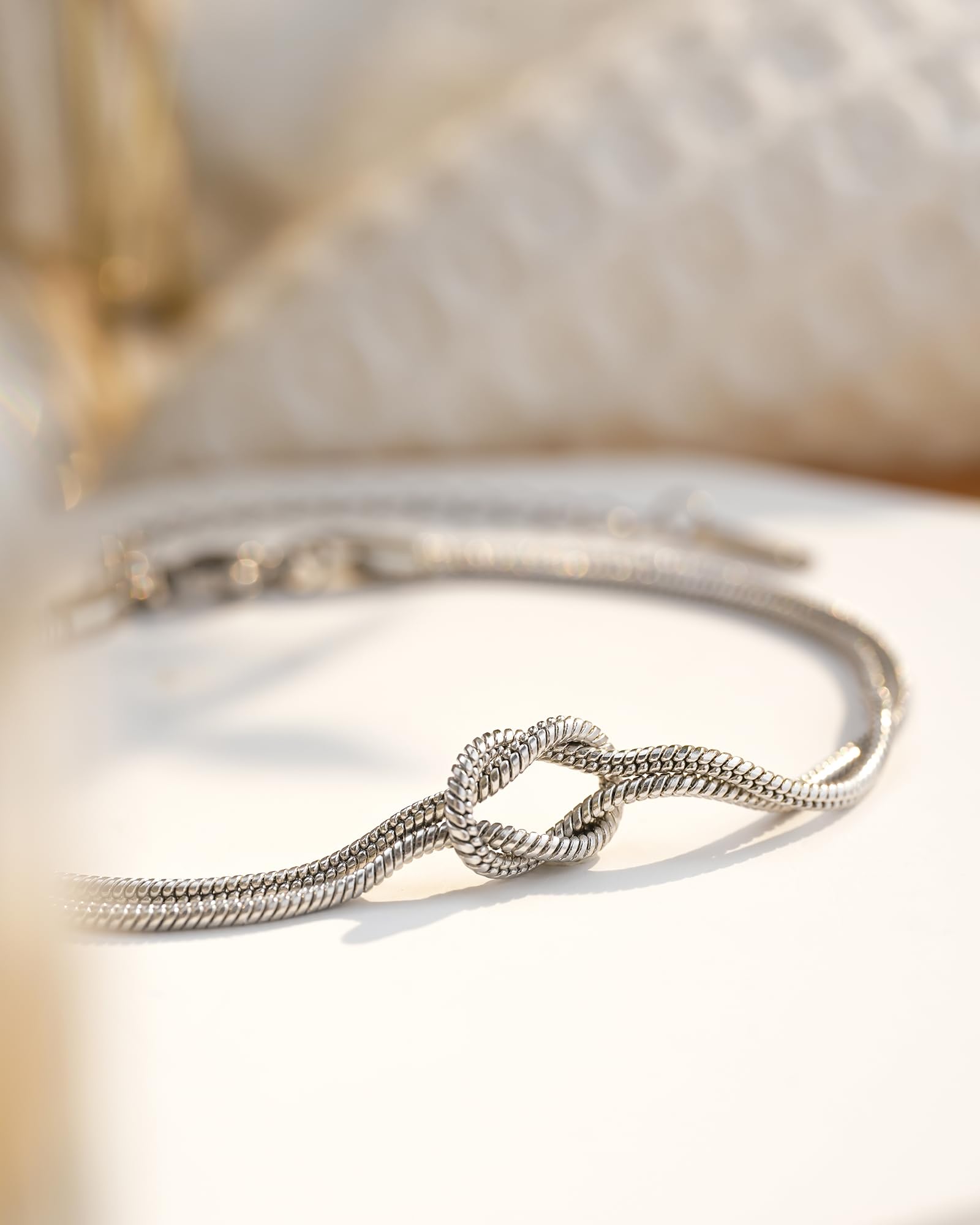 Tarsus Friendship Gifts for Women, Friendship Bracelets Love Knot Best Friend Birthday Christmas Valentines Galentines Mothers Day Jewelry Gifts for Women Friends Bff Bestie