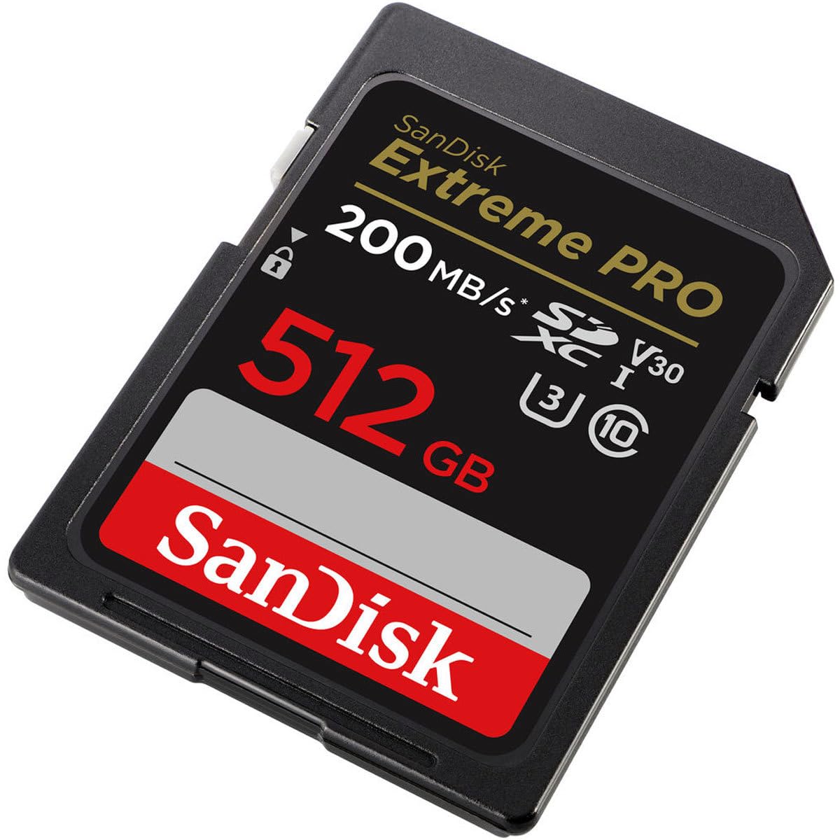 SanDisk Extreme PRO 512 GB Class 3/UHS-I (U3) V30 SDXC