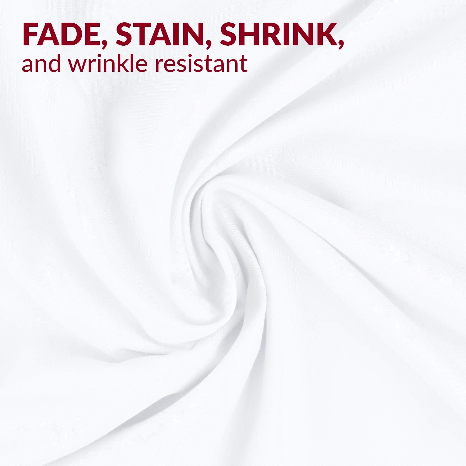 Mellanni Pillow Cases Set - 4 PC Iconic Collection Pillowcases - Hotel Luxury, Extra Soft, Cooling Pillow Covers - Wrinkle, Fade, Stain Resistant (Standard/Queen 20" x 30", White)