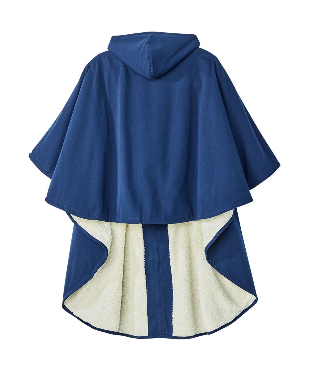 Men’s & Women’s Adaptive Wheelchair Cape With Hood - Winter Poncho Lined Cape - Wine