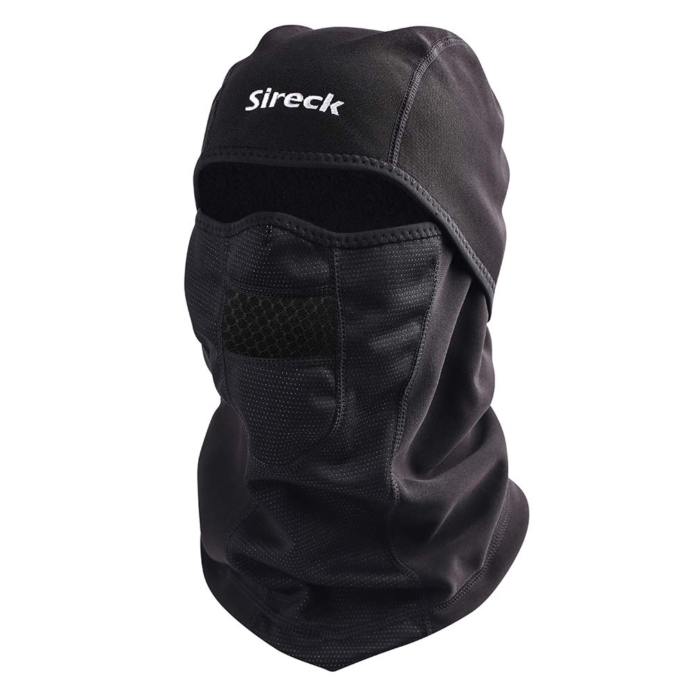 Sireck Cold Weather Balaclava Ski Mask, Water Resistant and Windproof Fleece Face Thermal , Hunting Cycling Motorcycle Neck Warmer Hood Winter Gear for Men Women