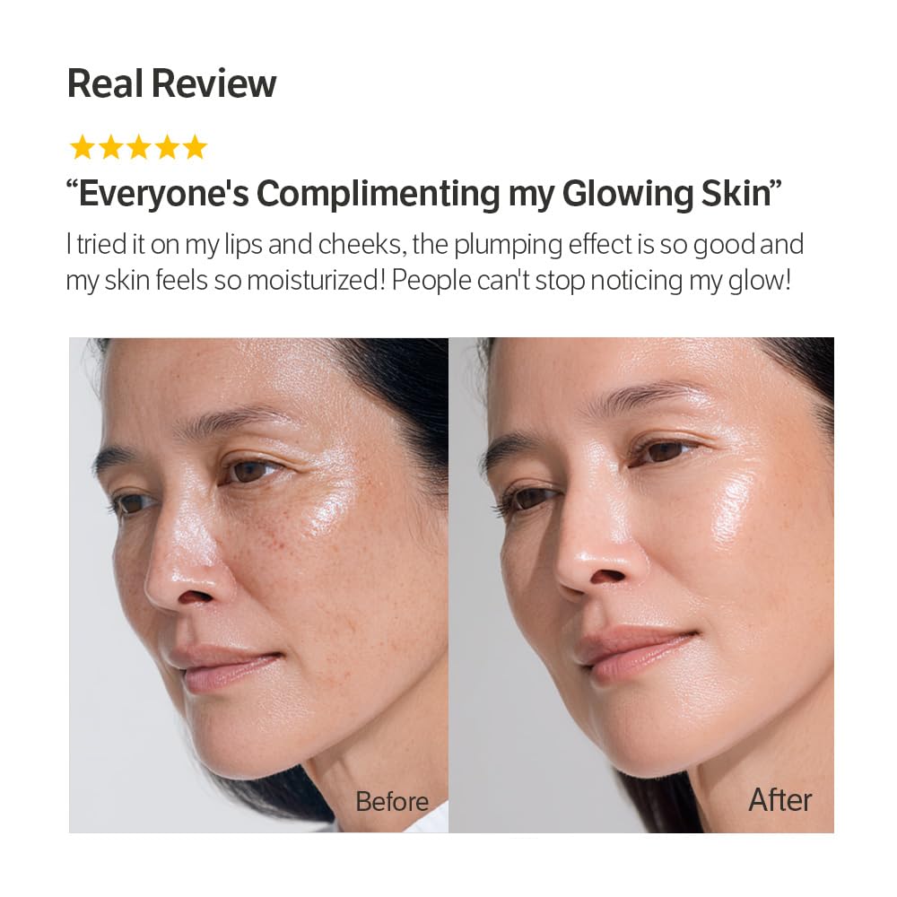 SUNGBOON EDITOR Deep Collagen Anti-Wrinkle Cream In Serum | Volufiline, Real Collagen, Skin Volumizing, Glass Skin, Elasticity for Aged Skin, Korean Skin Care, Serum for Face, 1.01 fl. oz