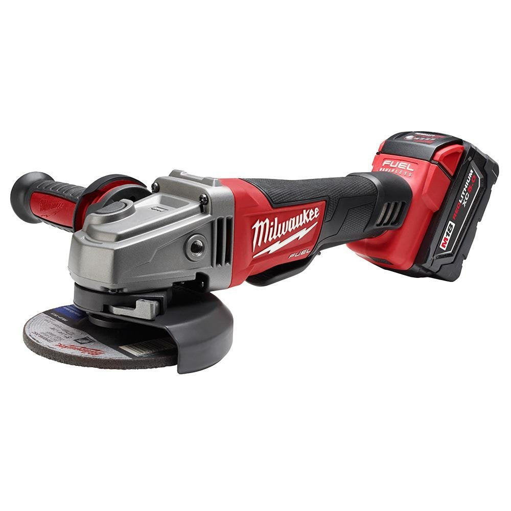 Milwaukee 2896-26 M18 Fuel 18-Volt Lithium-Ion Brushless Cordless Combo Kit (6-Tool) with (2) 5.0 Ah Batteries, (1) Charger, (2) Tool Bags