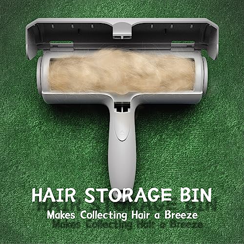 Reuseable Hair Remover - ORDORA Pet Hair Roller for Cat, Couch, Furniture, Carpet and Bedding, Portable Lint Rollers - Perfect Dog Fur Remover Tool