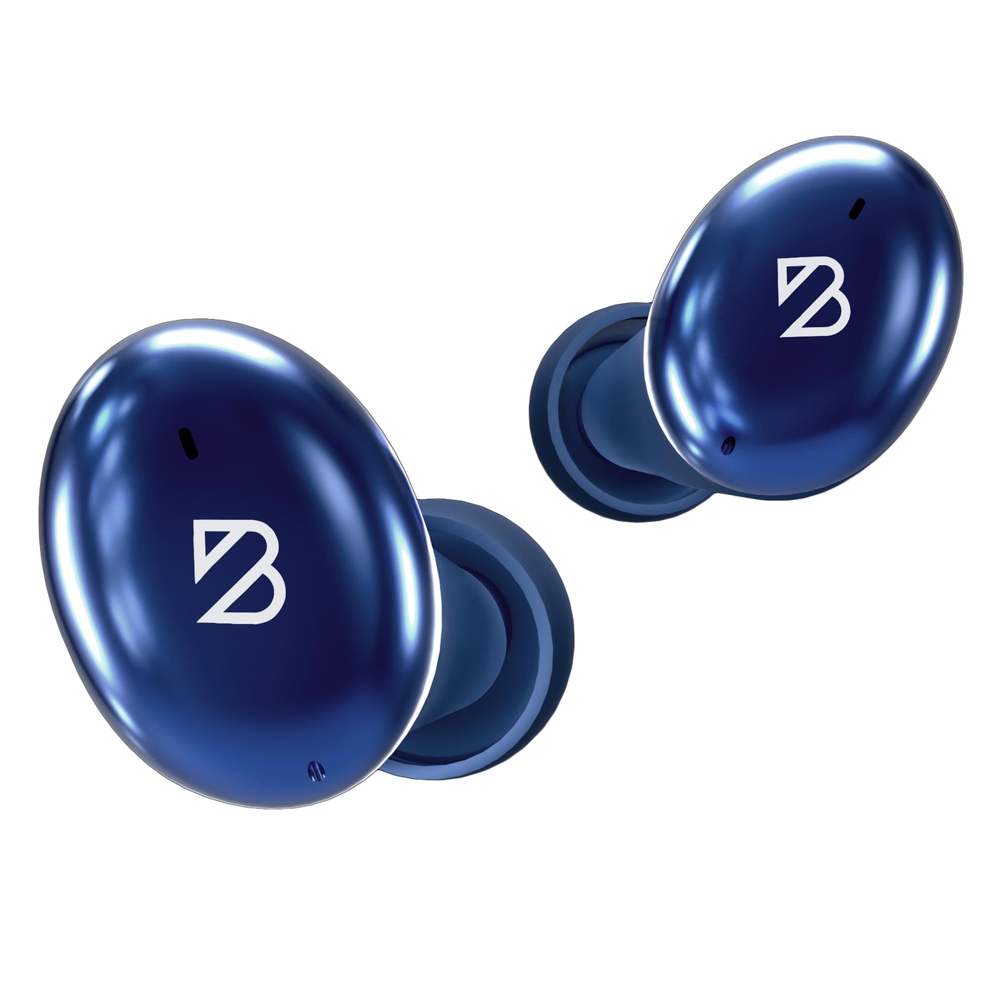 Tempo 30 Wireless Earbuds for Small Ears - Award-Winning Sound, Sweatproof Bluetooth Earbuds, Comfortable Bluetooth Ear Buds for Women, Navy Earphones for Small Ear Canals, Long Battery Headphones