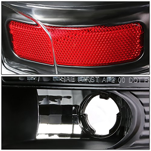 DNA MOTORING TL-GMCDE00-LED-CH-SM LED Tail Light Assembly Driver & Passenger Side [Compatible with 00-06 Yukon XL / 00-06 Tahoe / 00-06 Suburban]