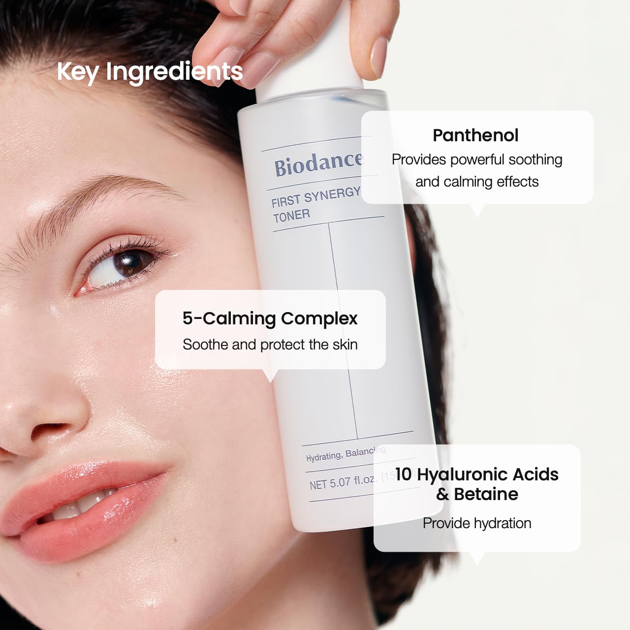 Biodance First Synergy Toner, Moisturizing, Skin Balance Facial Toner with Hyaluronic Acid, Korean Skin Care | 5.07 fl.oz,150ml