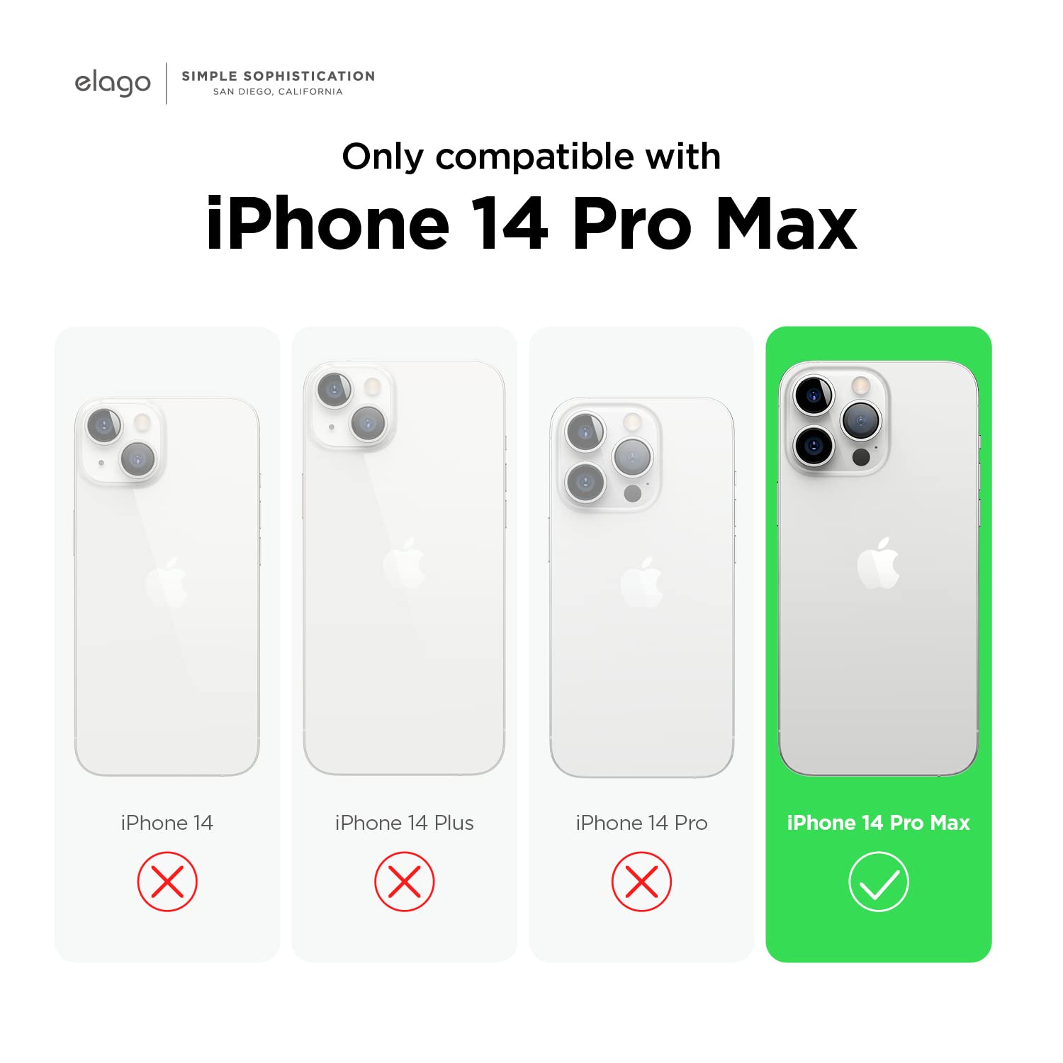 elago Compatible with iPhone 14 Pro Max Case, Liquid Silicone Case, Full Body Protective Cover, Shockproof, Slim Phone Case, Anti-Scratch Soft Microfiber Lining, 6.7 inch (Stone)