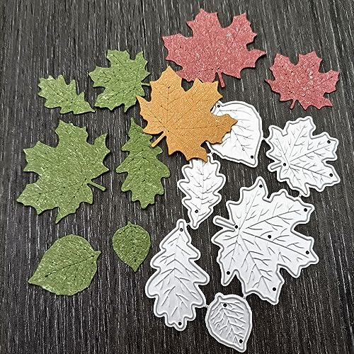 Metal Mushroom Agaric Die Cuts Fungus Swamm Leaf Lamp Tree Cutting Dies Embossing Stencils Template Mould for Card Making Decoration and DIY Scrapbooking Album