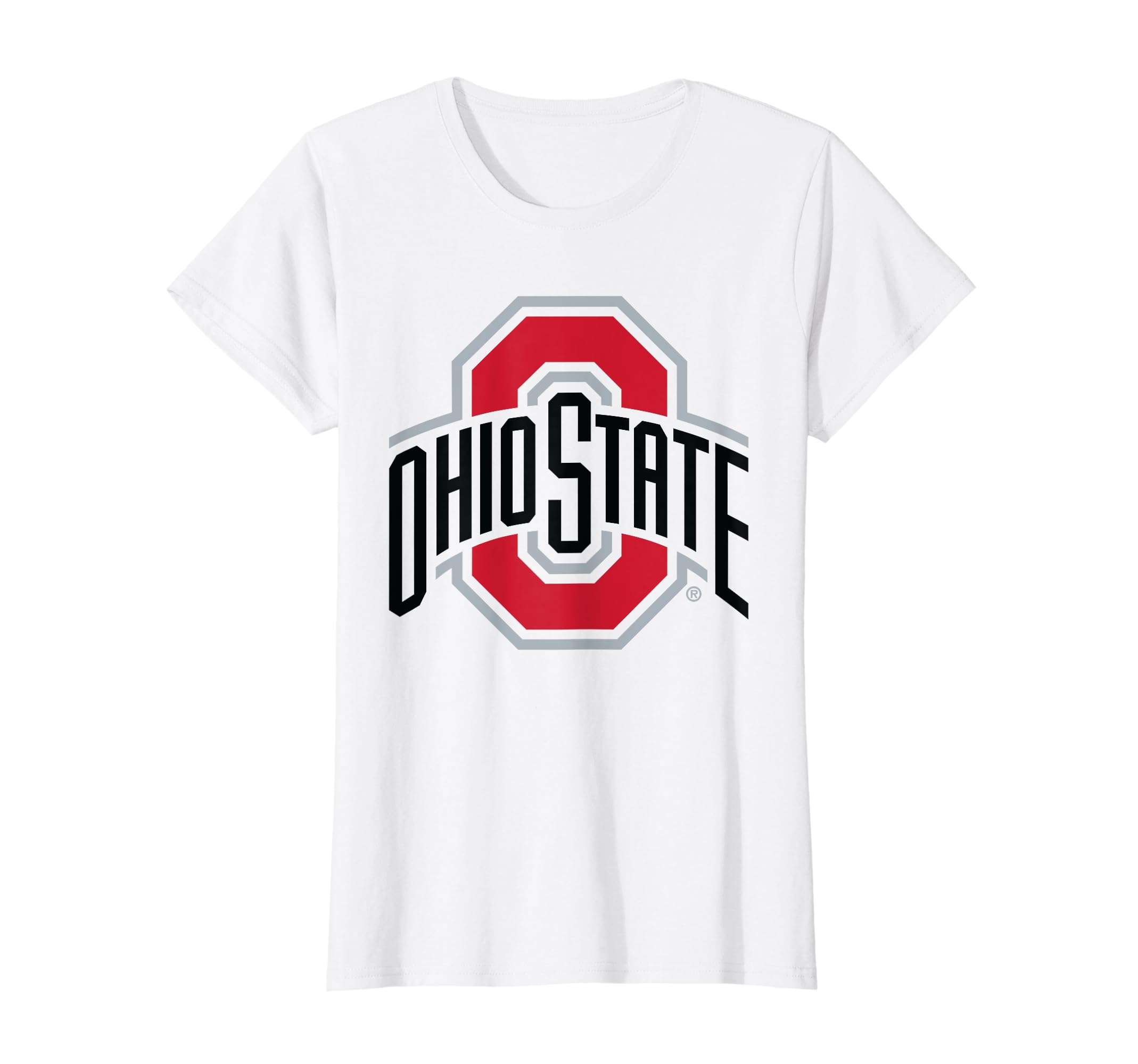 Ohio State Buckeyes Womens Icon Logo White T-Shirt