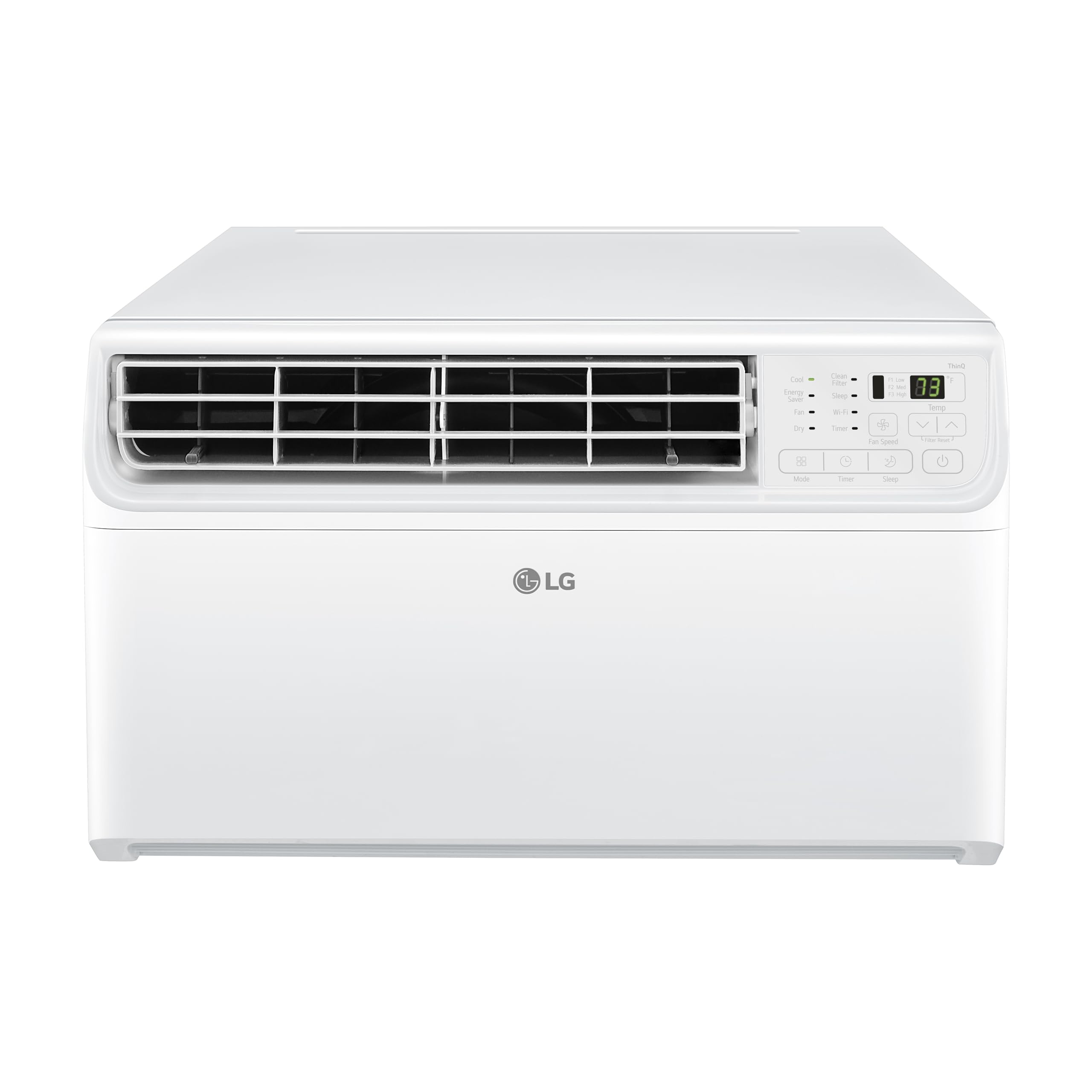 LG 10000 BTU Window Air Conditioners [2023 New] Dual Inverter Remote WiFi Enabled App Ultra-Quiet Washable Filter Cools 450 Sq.Ft AC Unit air conditioner Easy Install White LW1022FVSM