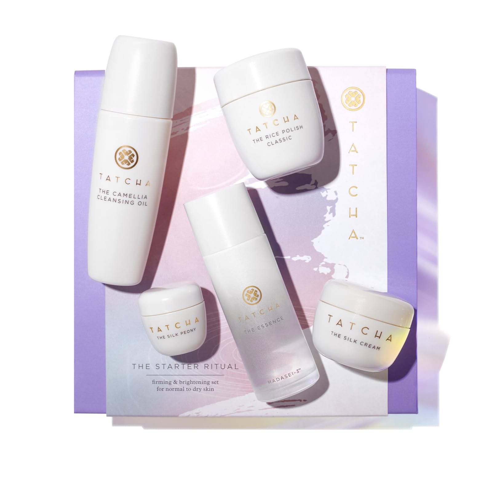 Tatcha The Starter Ritual Set - Nourishing for Combo to Dry Skin | 2 Week Introductory Set | $92 Value