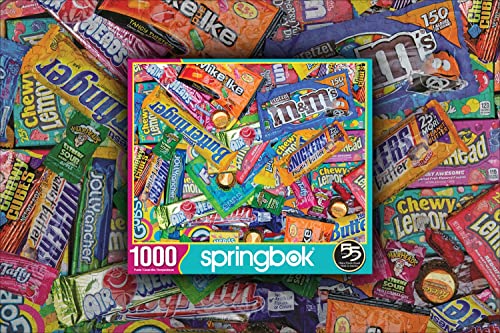 Springbok's 1000 Piece Jigsaw Puzzle Sweet Tooth - Made in USA