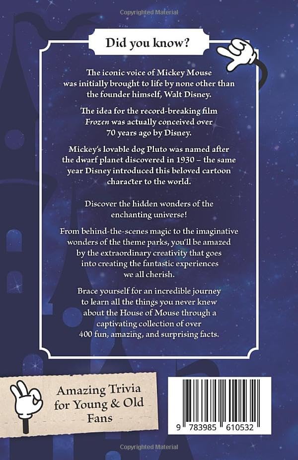 Awesome Facts for Disney Fans – The Unofficial Collection: The Encyclopedia of Secret Knowledge about the Factory of Dreams