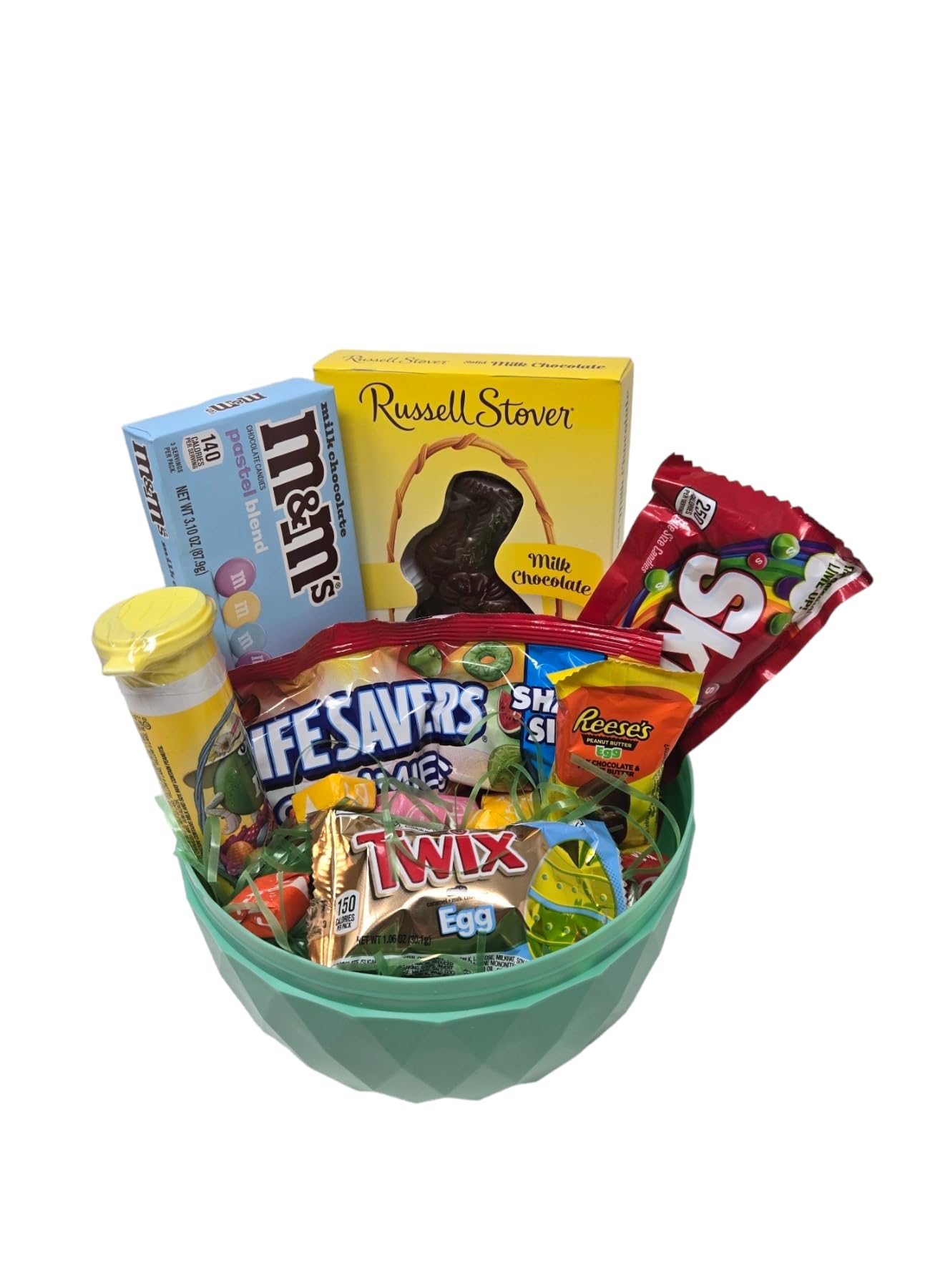 Prefilled Easter Baskets for Kids, Easter Basket for Kids Teens – Premade Easter Baskets Care Package with Chocolates & Candies Snack Pack Care Munch Box Easter Gifts for Boys Girls Adults – Easter Baskets For Kids Already Filled