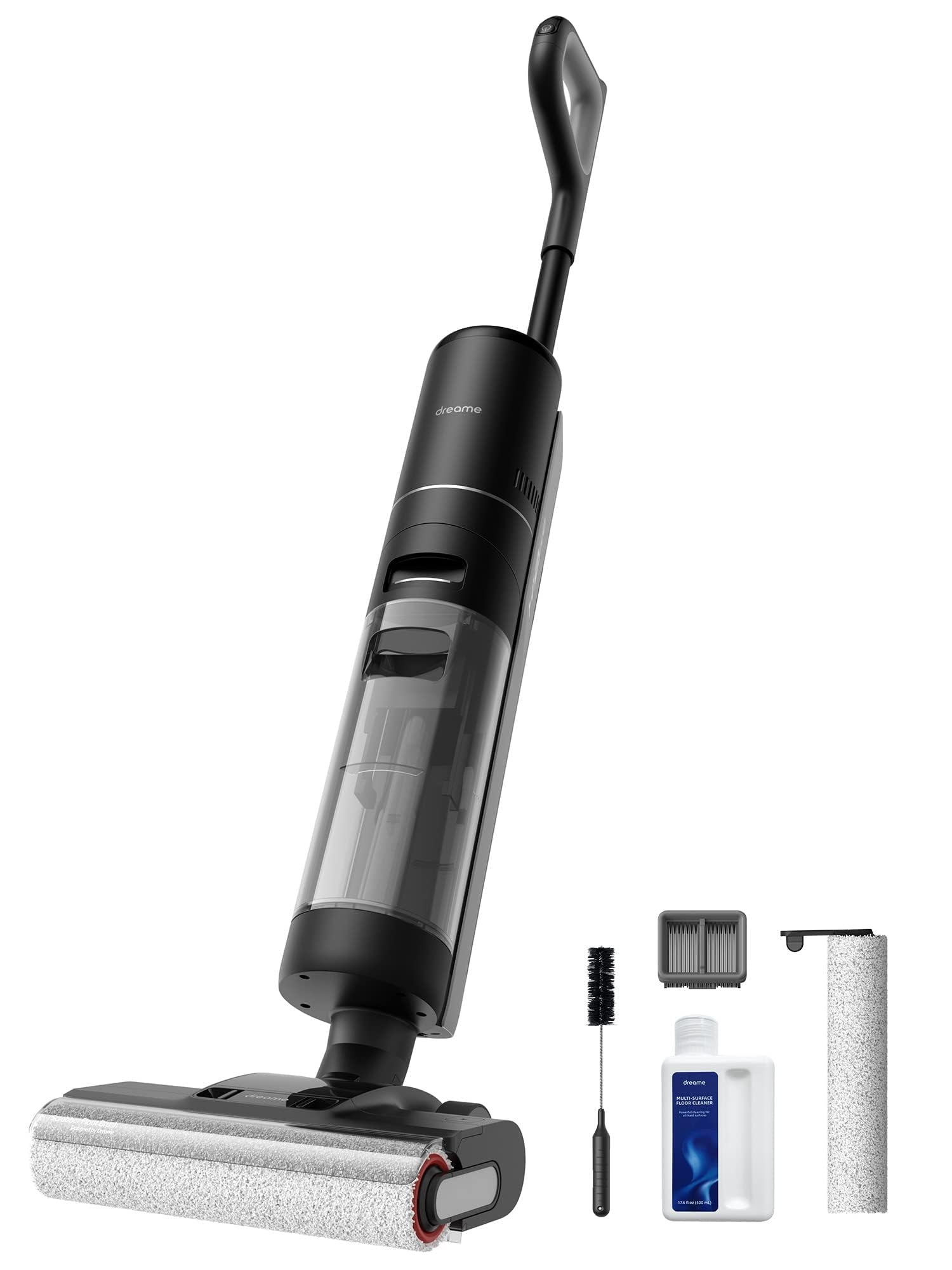 dreame H12 PRO Wet Dry Vacuum Cleaner, Cordless Vacuum Mop Smart Floor Cleaner for Hard Floors, One-Step Edge to Edge Cleaning with Hot Air Drying