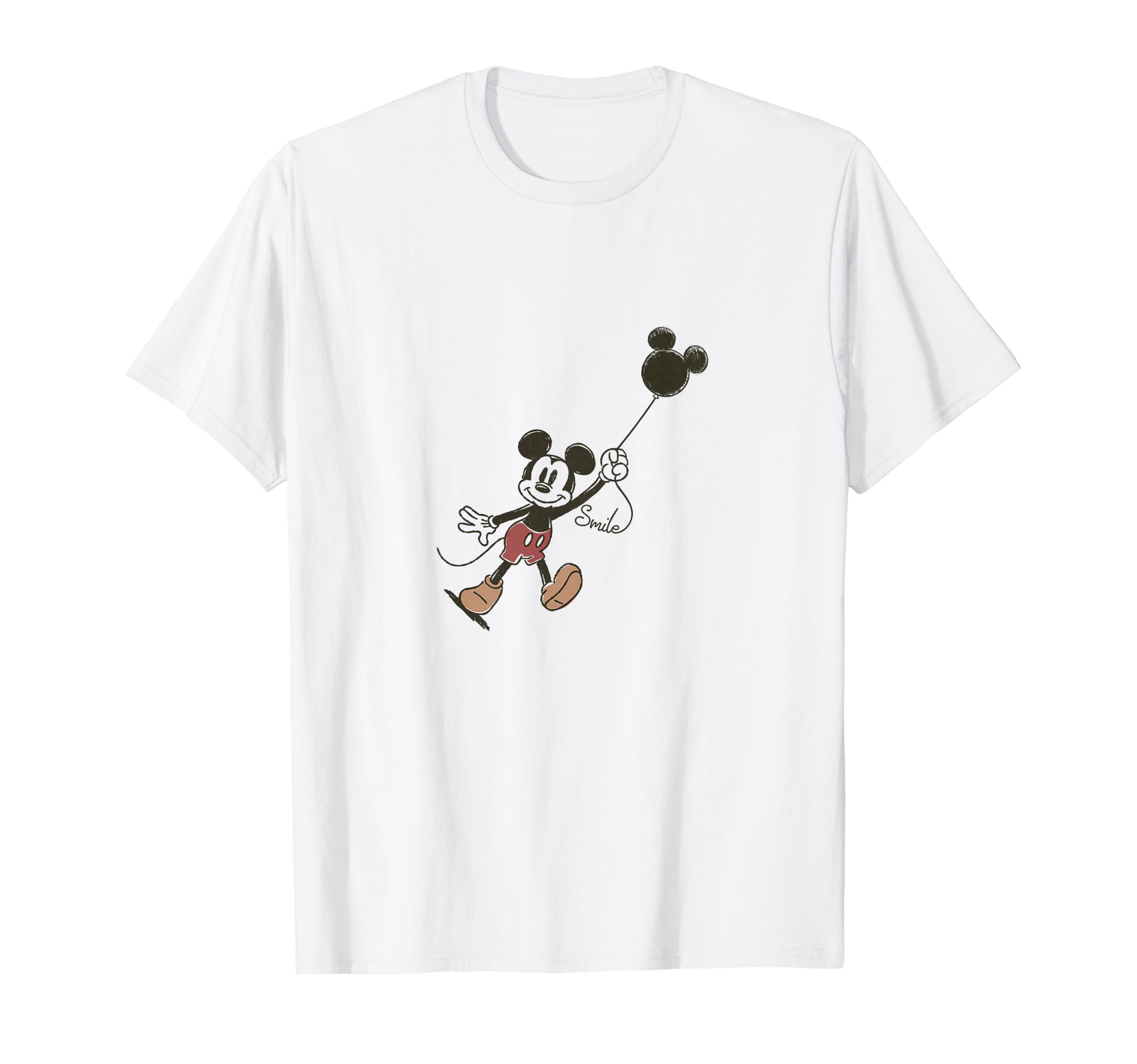 Disney Mickey & Friends Classic Vintage Mickey Ears Balloon T-Shirt