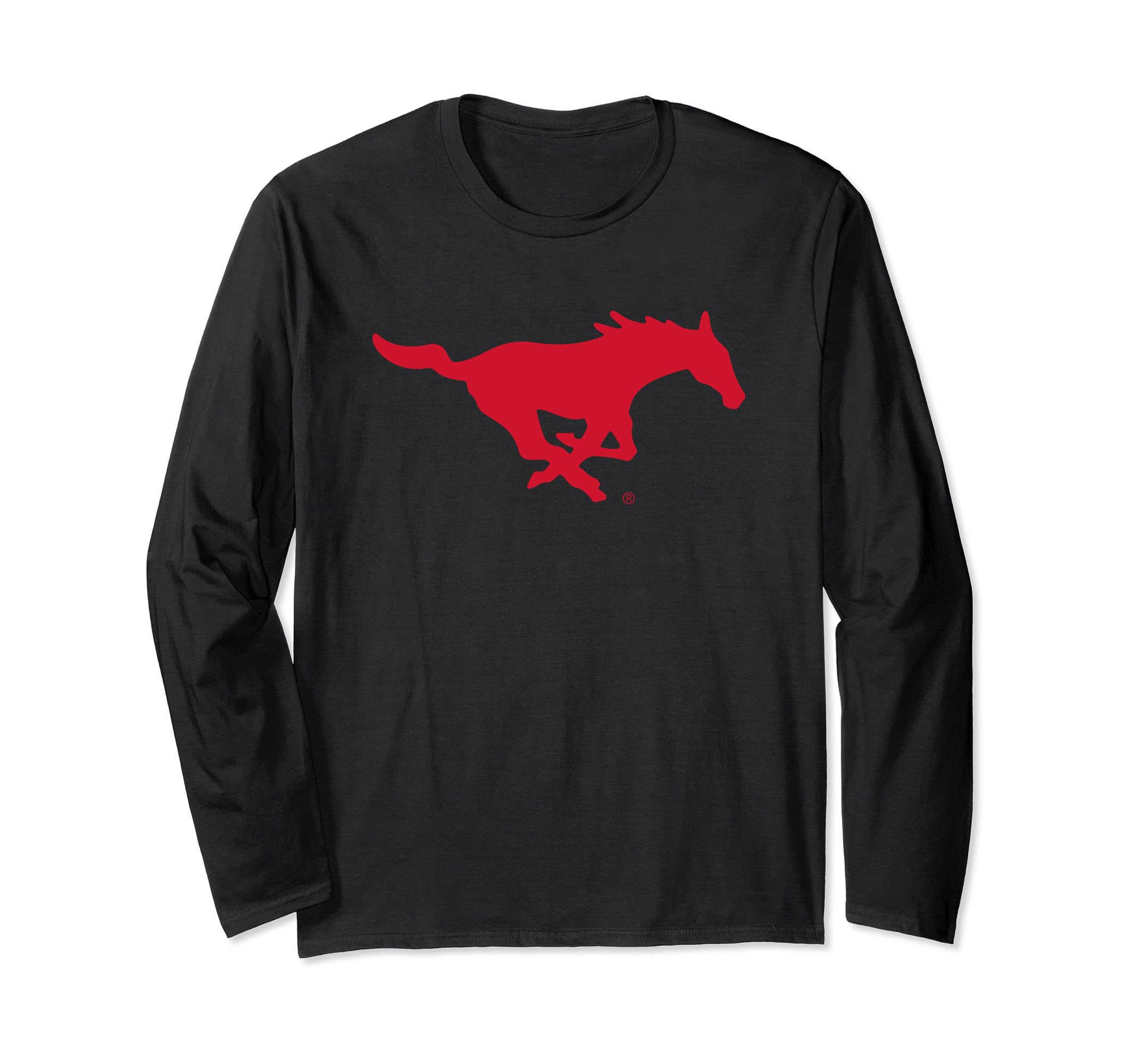 SMU Mustangs Icon Officially Licensed Long Sleeve T-Shirt