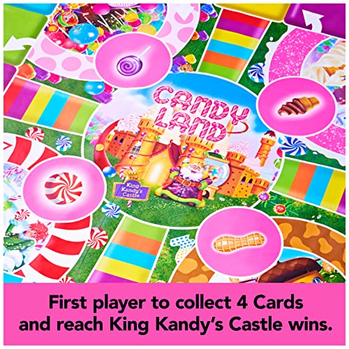 Giant Candy Land Game for Kids Party Board Game Indoor/Outdoor with Oversized Gameboard Summer Toy for Preschoolers, Kids, & Families Ages 4 and up