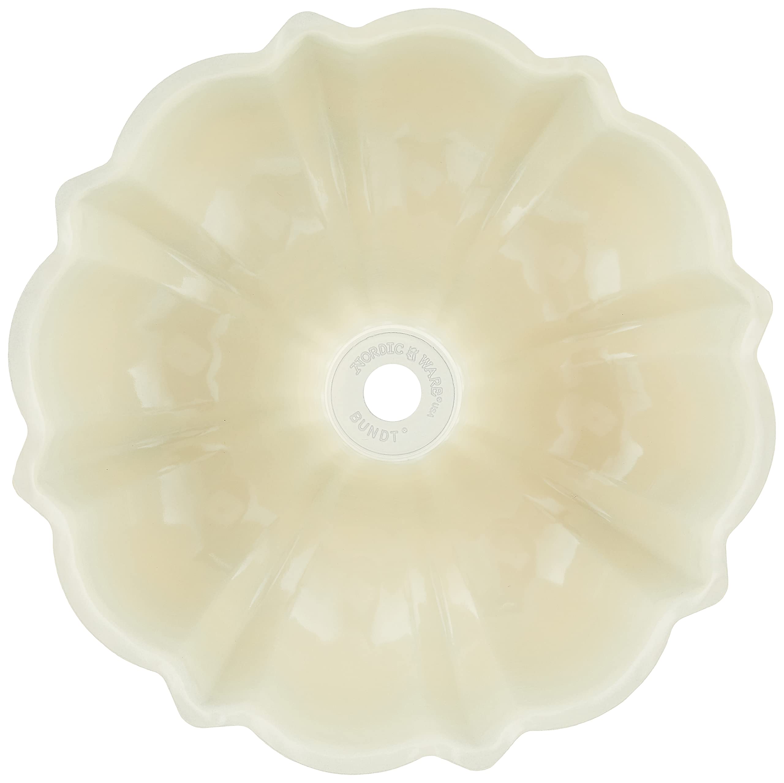Nordic Ware Translucent Cake Keeper + Bundt Pan, Silver