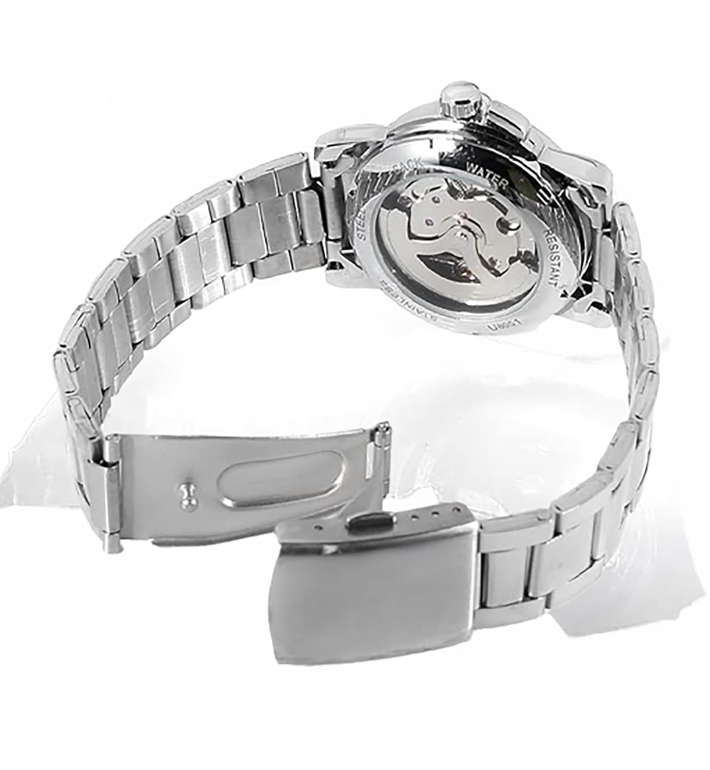 BESTKANG Womens Watch Automatic Mechanical Waterproof Fashion and Leisure Watches for Women (Silver)
