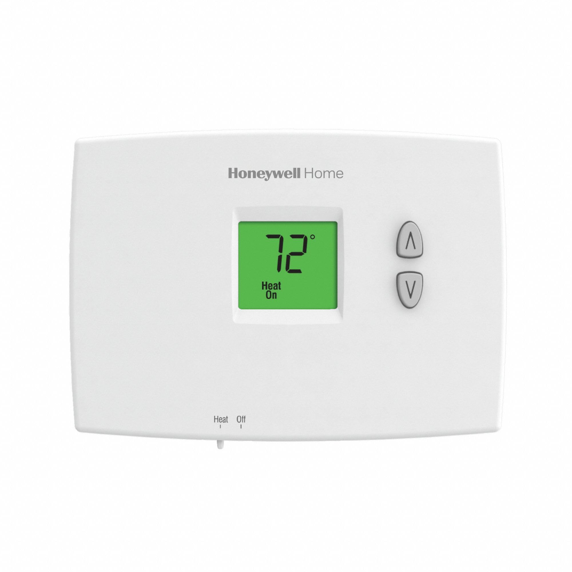 Honeywell TH1100DH1004 Horizontal PRO 1000 Non-Programmable Thermostat Heat Only Dual Powered Backlit