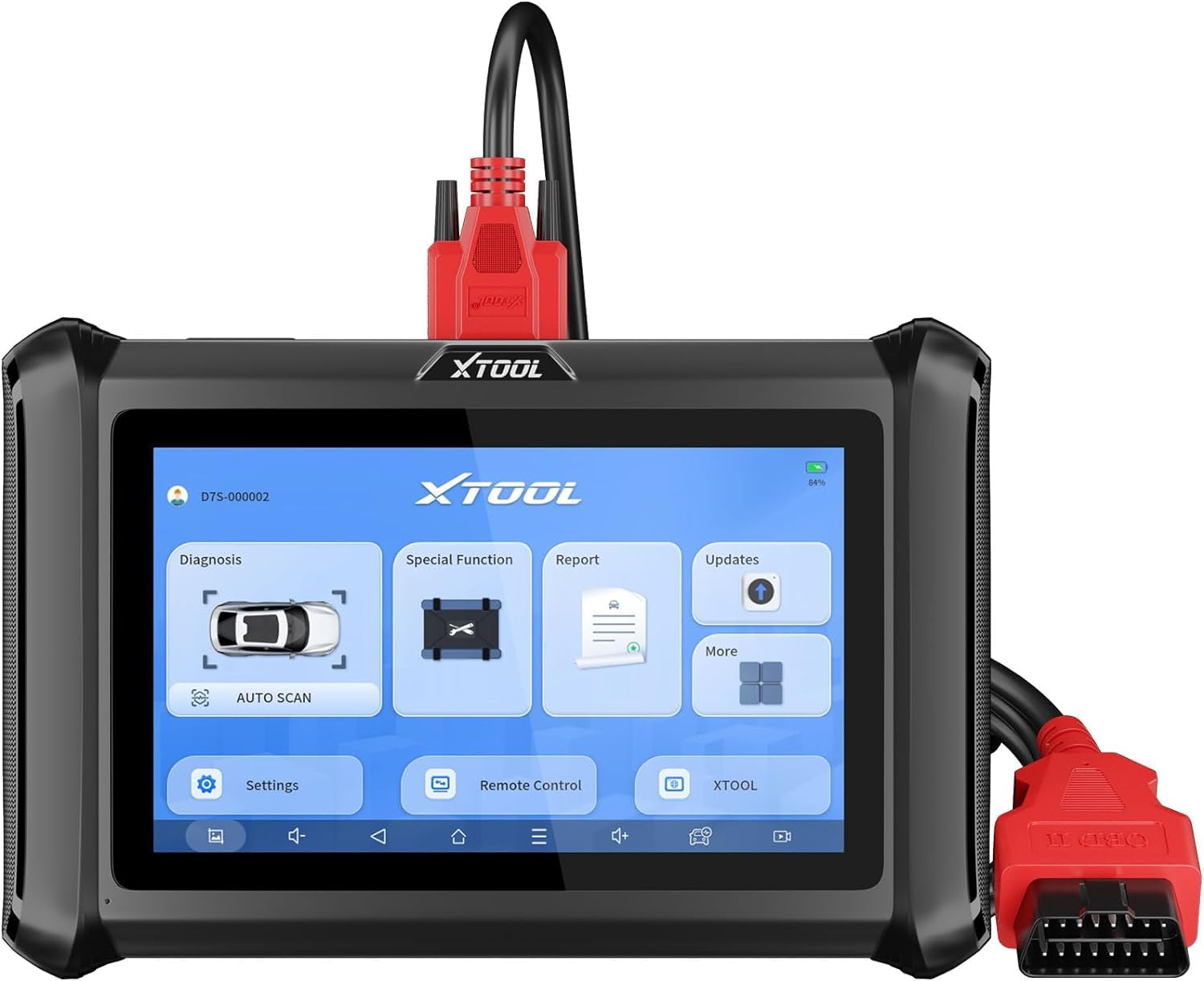 XTOOL D7S OBD2 Scanner: 2024 Newest Bidirectional Scan Tool with 3-Year Updates, Active Tests, DoIP & CAN FD, ECU Coding, 36+ Resets, All System Diagnostics, Upgraded Ver. of D7