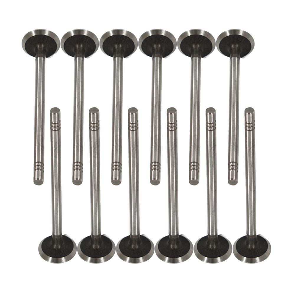 labwork Intake Air-out Engine Valve Kit Set Replacement for Volkswagen 3.5L 3.2L 4.0L SOHC 24V V1713, 01713, V1901, 01901