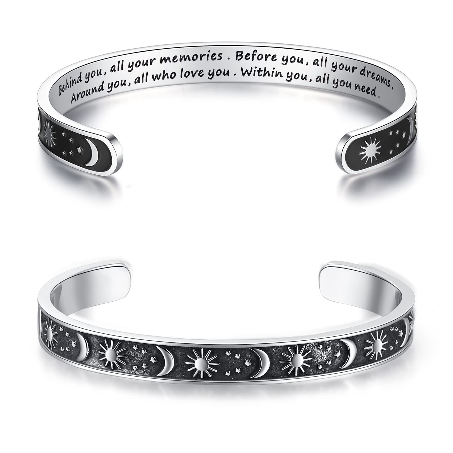 TONY & SANDY Back to School Gifts for Students Graduation Gifts for Her College High School Cool Gifts for Her Him Cool 8th Grade Middle Senior Masters Degree Nursing Inspirational Bracelet