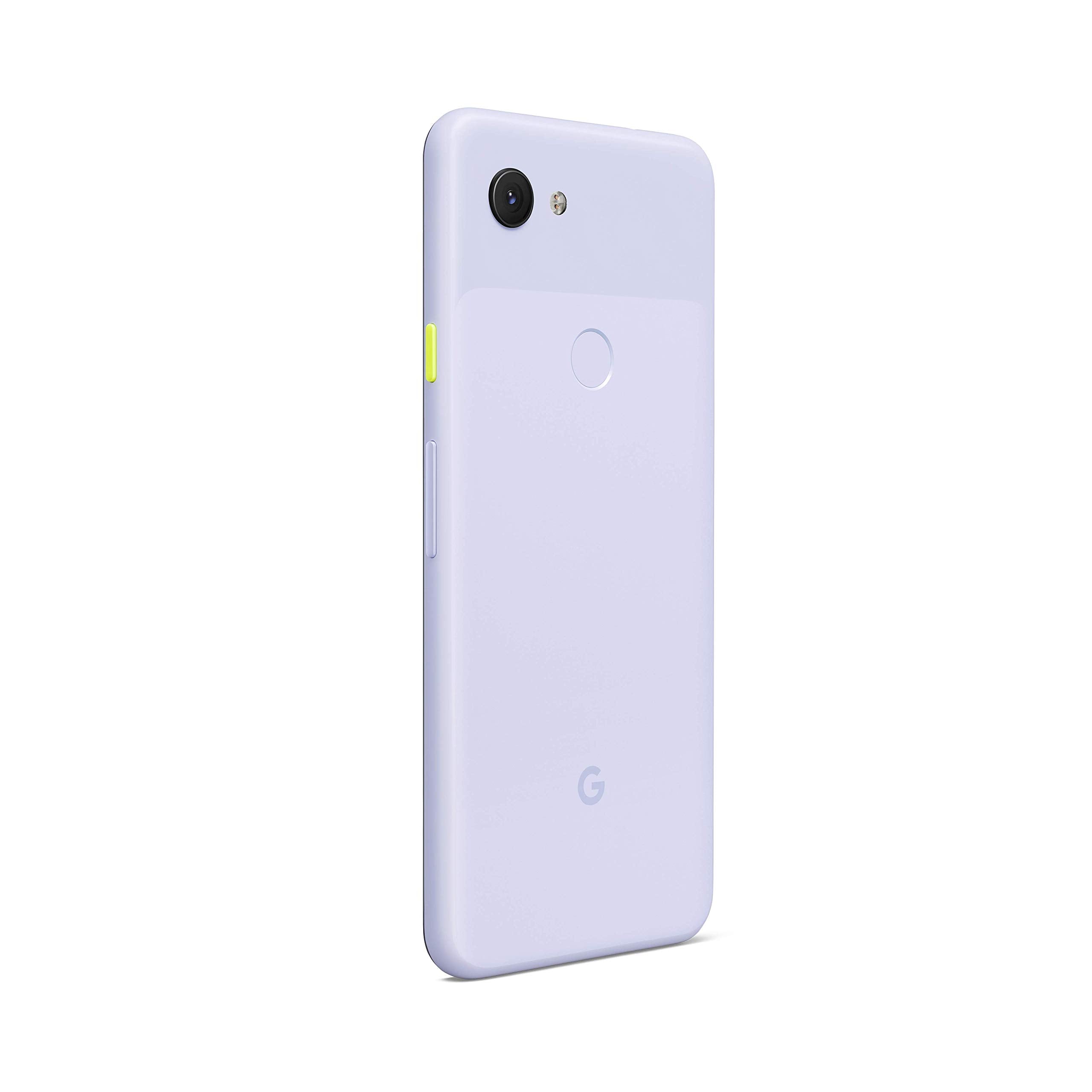 Google - Pixel 3a with 64GB Memory Cell Phone (Unlocked) - Purple-ish