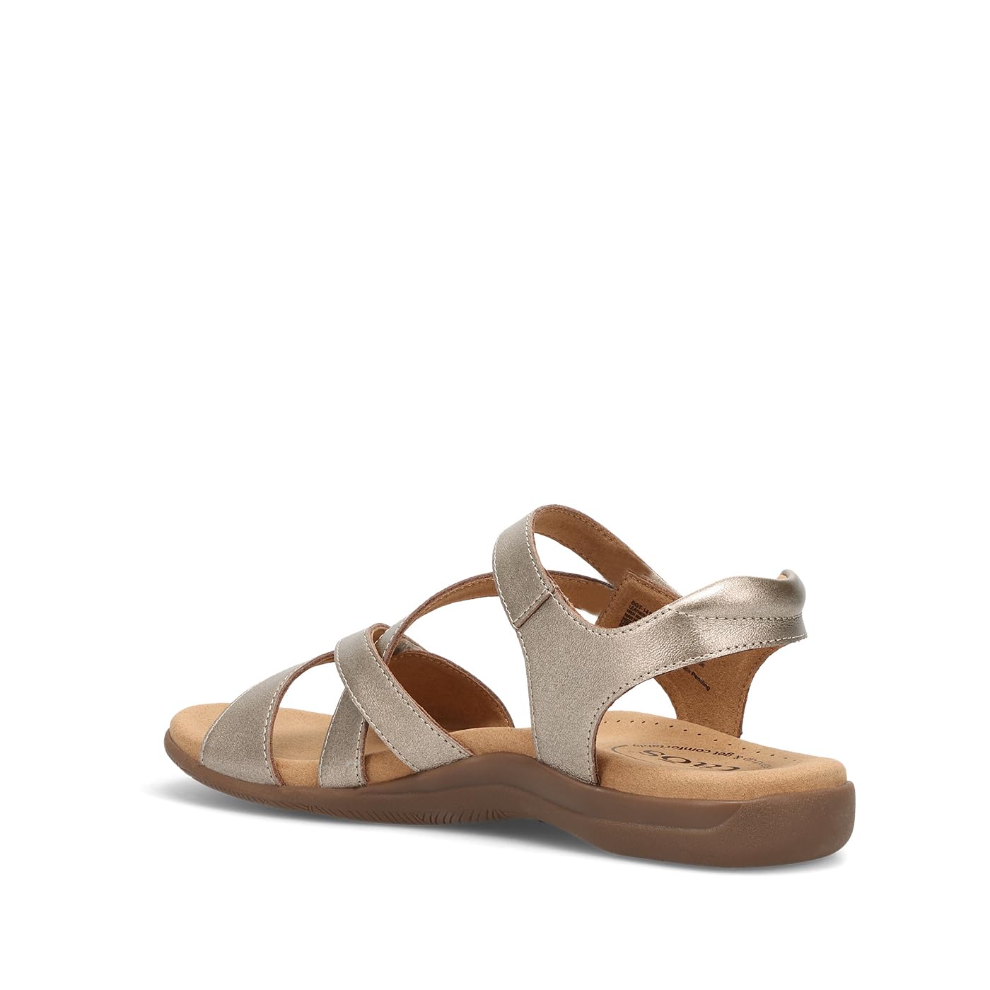 Taos Footwear Women's Big Time Champagne Sandal 7 (M) US
