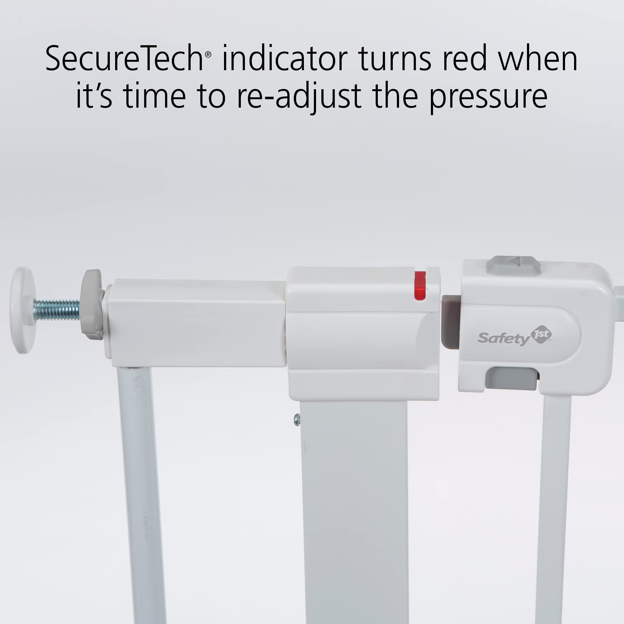 Safety 1st Easy Install 28" High Walk Thru Gate, Fits Between 29" and 38"