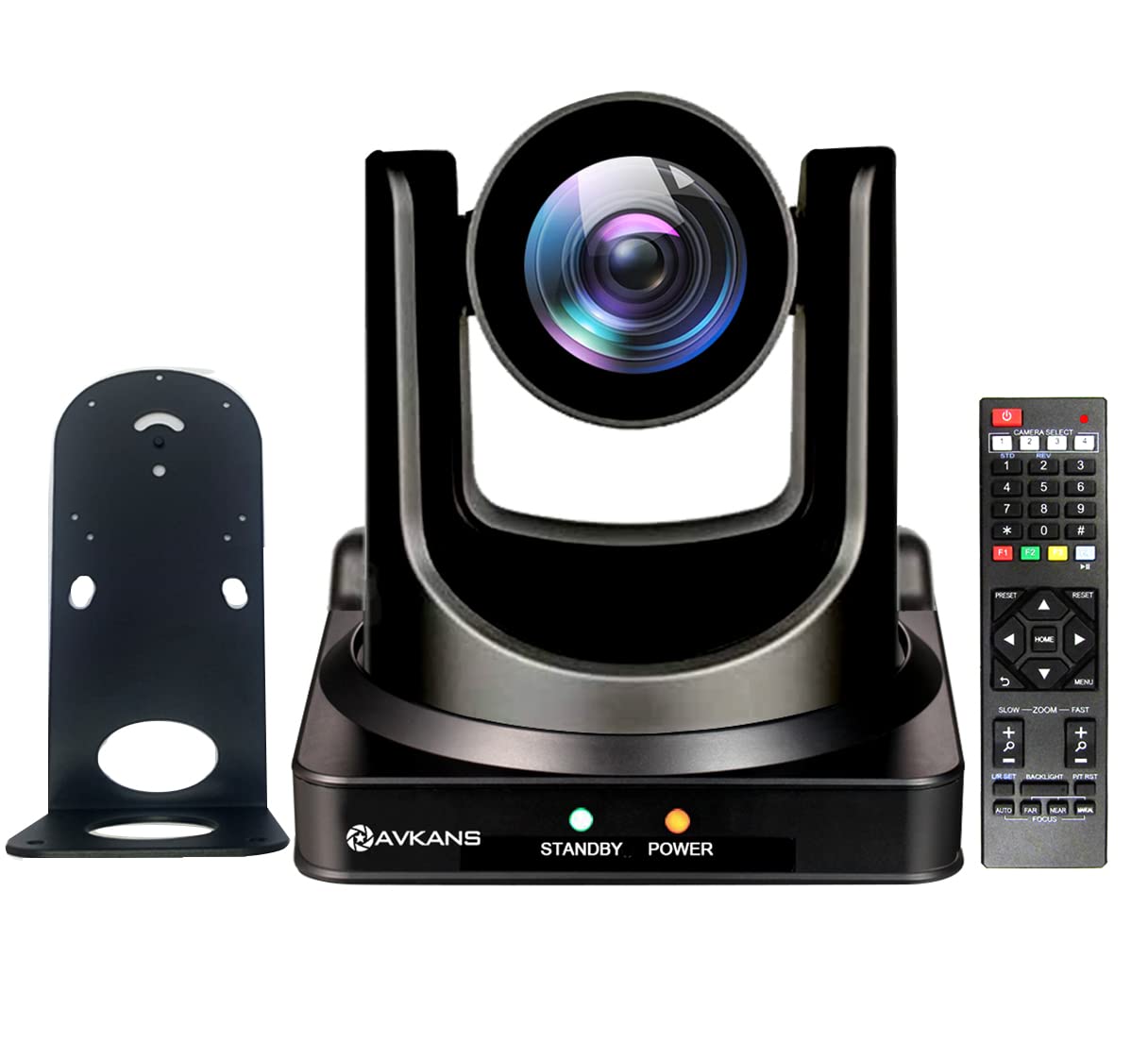 AVKANS NDI PTZ Camera - 30X Auto Tracking Live Streaming NDI Camera with SDI/HDMI/IP Outputs for Church Worship School Sport Hospital Wedding Live Streaming (Newtek Official NDI Camera)