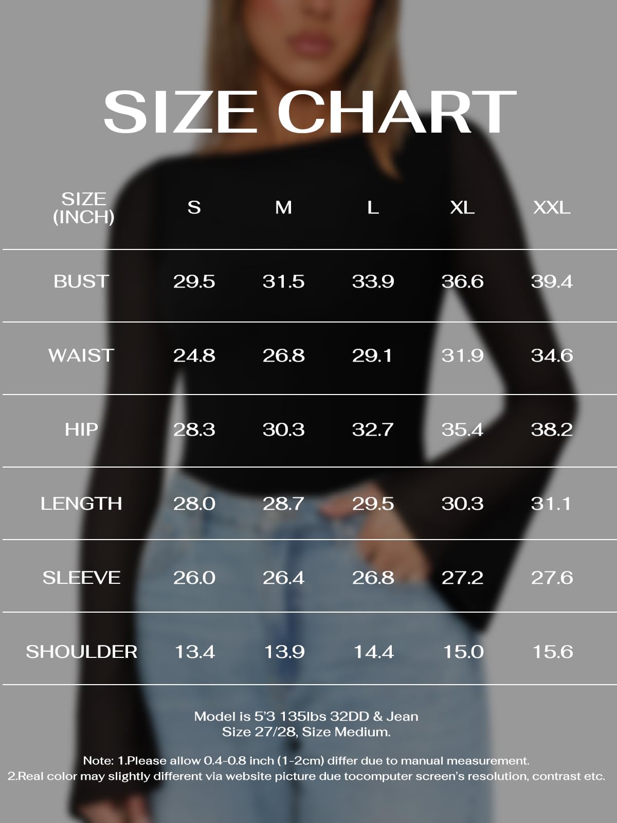 REORIA Women's Fall Trendy Sexy Boat Neck Long Sleeve Sheer Mesh Slimming Going Out Bodysuit Tops For Vacation Black Large-