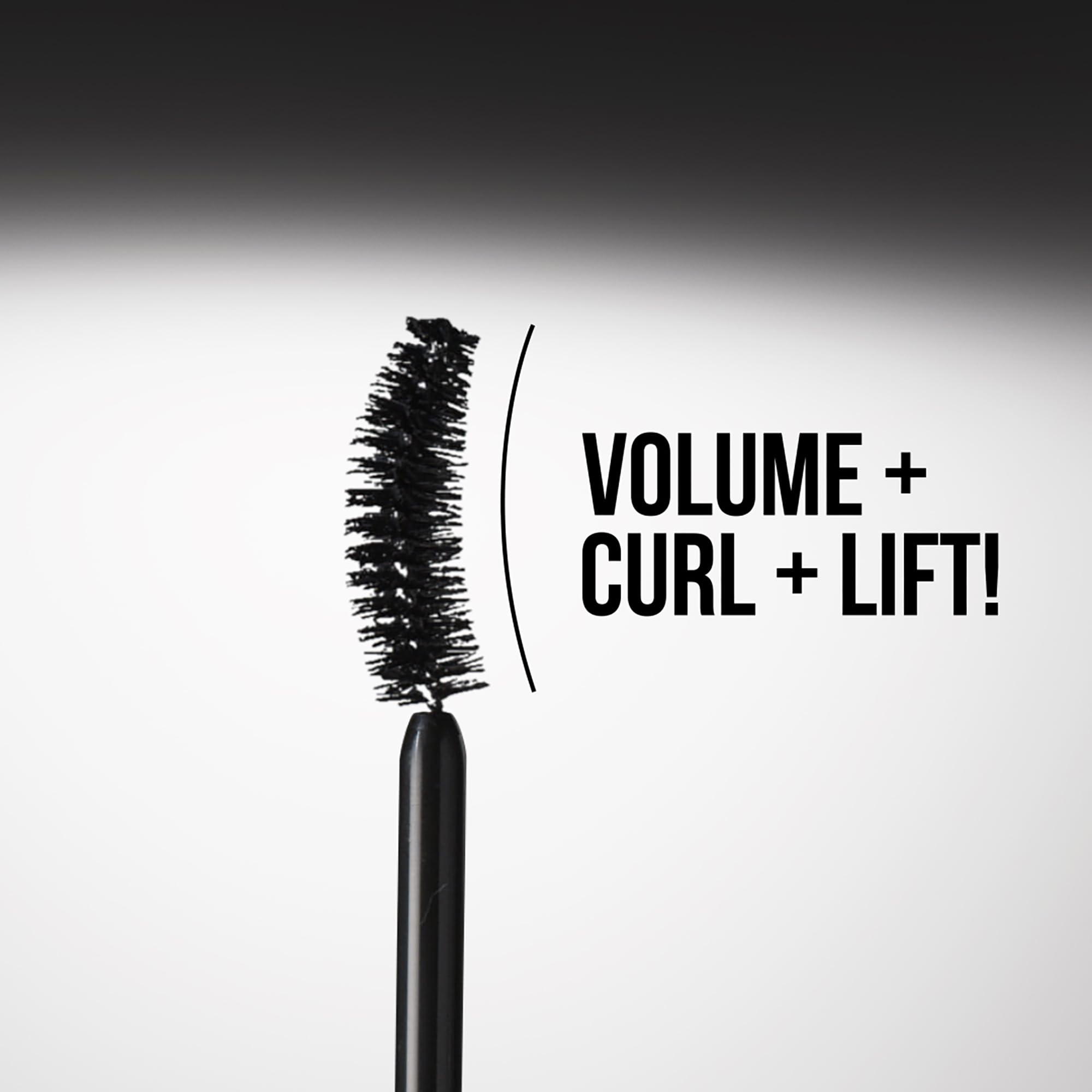 Charlotte Tilbury Exagger-Eyes Volume Mascara - Volumizing Black Mascara with 28-Hour Smudge-Proof & Flake-Proof Wear - Designed with a Ultra-Curved Brush