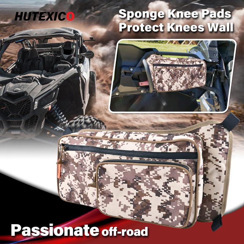 Hutexico UTV Door Bags, Door Storage Bags Compatible with Talon 1000R 1000X 1000X-4 2019-2023, UTV Lower Door Bags Tool Pouch Accessories