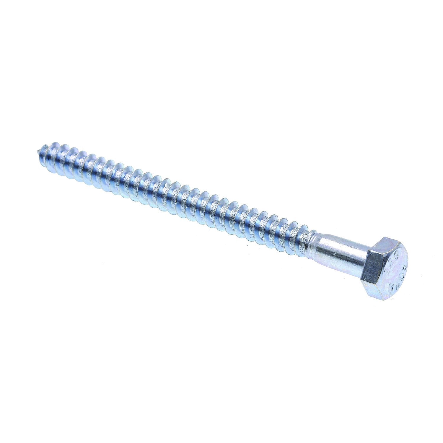 Prime-Line 9055819 Hex Lag Screws, 5/16 In. X 4 In., A307 Grade A Zinc Plated Steel (25 Pack)