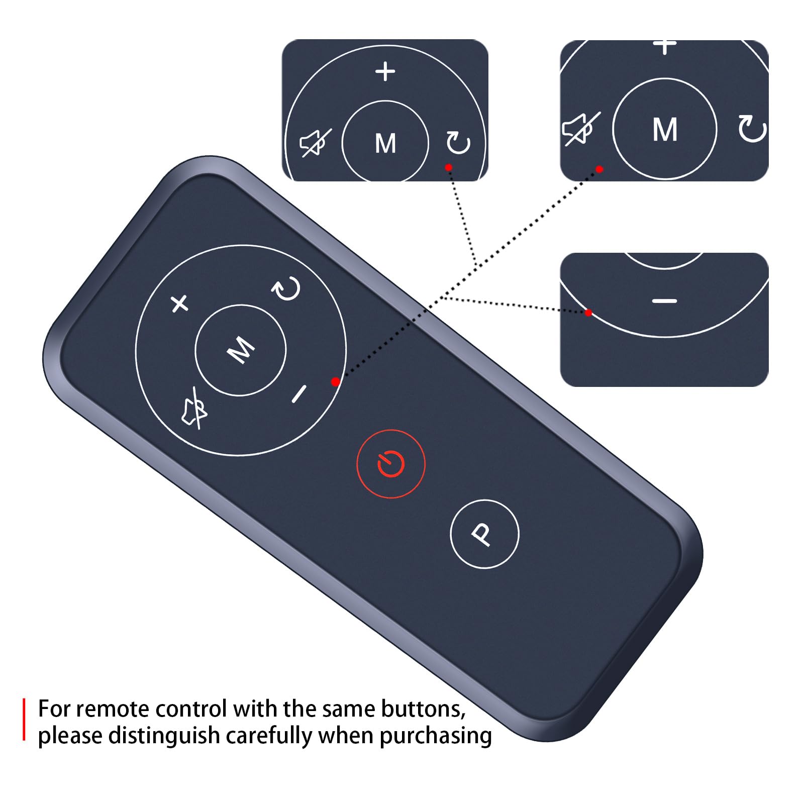 RYQIF Replacement Remote Control Y-08 for GOYOUTH 2 in 1/CllHl/Redliro JK1608E-2 JK1608P 30H-9 Q20 JK04W JK04W-T，for LIVIVOX 32-9P Q20-4, StrideFlex Q20 Desktop Treadmill
