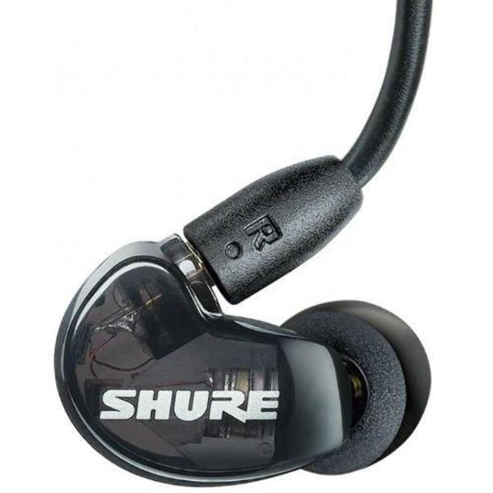 Shure SE215-CL Sound Isolating In Ear Stereo Earphones (Clear) with 3 Pairs of Triple Flange Sleeves for Better Sound Isolation