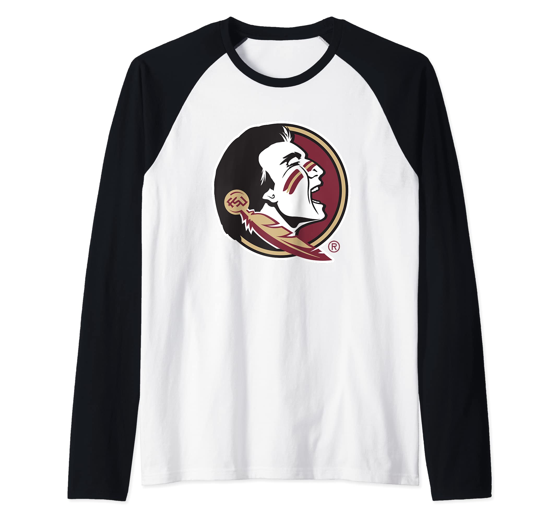 Florida State Seminoles Icon Officially Licensed Raglan Baseball Tee