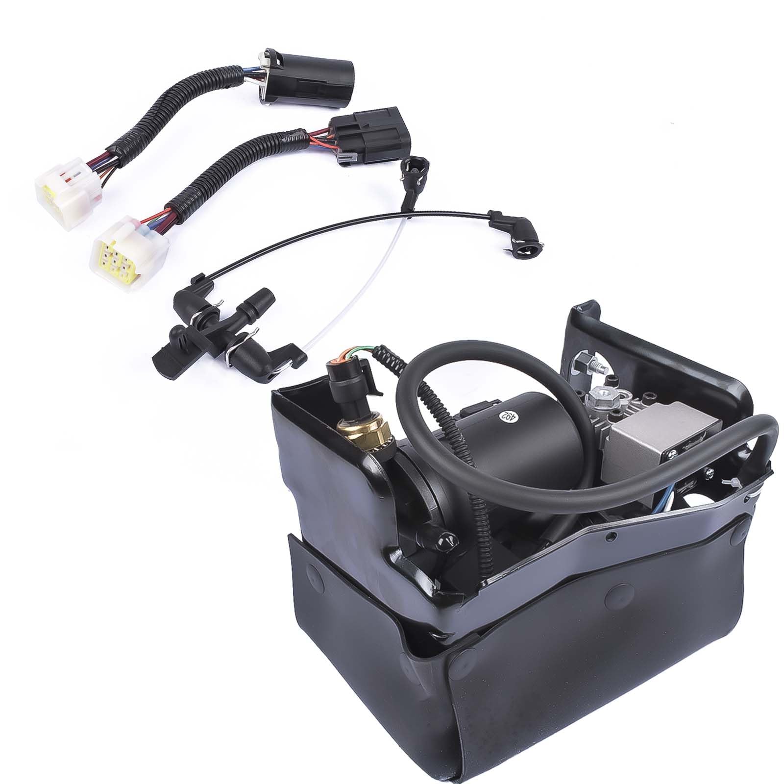 949-099 949-001 Air Ride Suspension Compressor Pump Compatible with Chevrolet Chevy Avalanche Suburban Tahoe Cadillac Escalade GMC Yukon XL 2001-2013 15254590 19299545