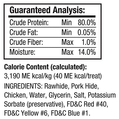 Good'n'Fun Good 'N' Fun Triple Flavor Mini Rawhide Chews, 4-Count