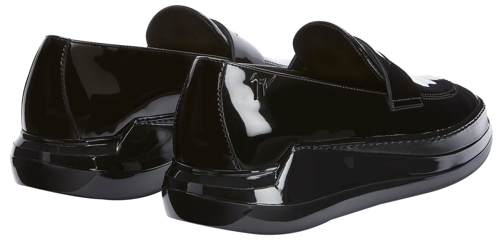 Giuseppe Zanotti, Conley Glam Loafers Fabric, 10, Black